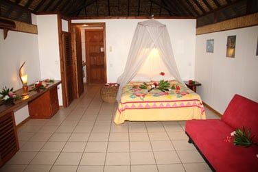 Intrieur du bungalow jardin