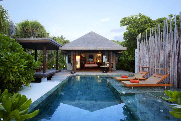 Les Villas Plage sont somptueuses. Elles possdent une grande piscine prive