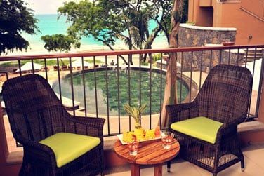 Les chambres Deluxe possdent un balcon o il fait bon se reposer...