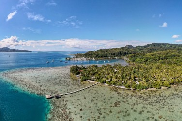 Pension Sunset Beach - Vue a�rienne