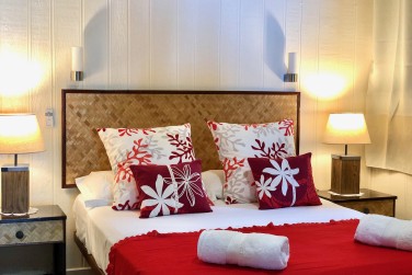 Pension Sunset Beach - Bungalow - Chambre