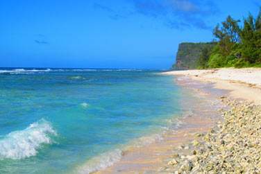 Et ses superbes plages sauvages ..