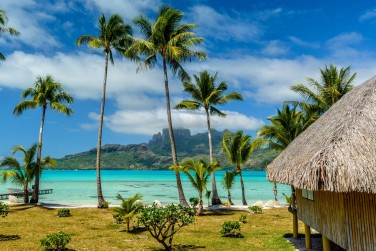 Bora Bora - Pension Alice & Raphael - Magnifique vue sur le lagon