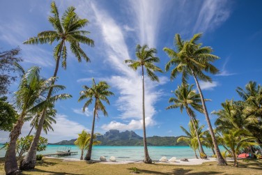 Bora Bora - Pension Alice & Raphael - Vue sur Otemanu