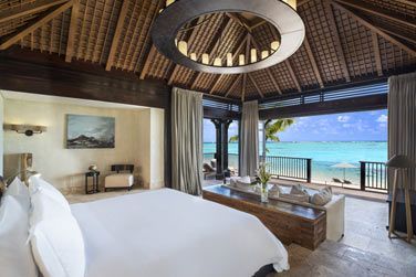 L'une des chambres de la Villa