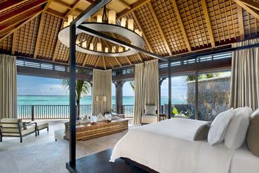 L'une des chambres de la Villa