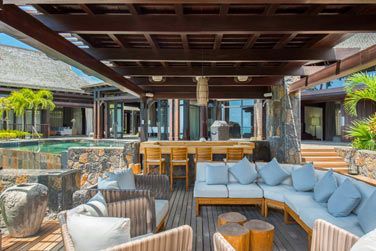 L'espace extrieur de la Villa