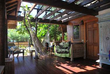 Le coin lounge / rception...