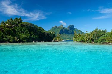 Vous voici sur l'le de Bora Bora