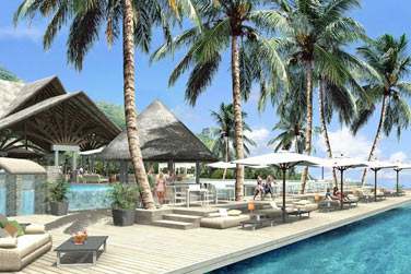 Son bar et restaurant au bord de l'eau