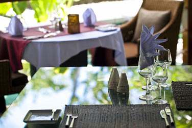 Une formule ' la carte', un cadre trs agrable au coeur de la vgtation