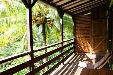 Profitez de cette sublime vue depuis la terrasse de la chambre Zamoureux