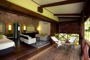 Balcon de la chambre Deluxe