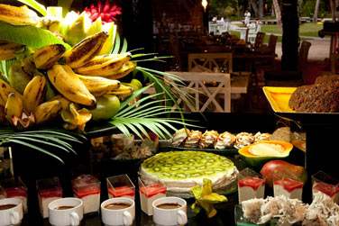 sous forme de buffet