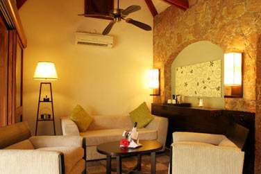 Coin salon de la chambre Deluxe