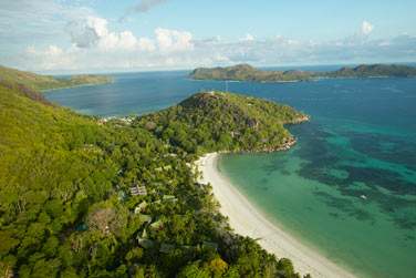 de l'le de Praslin aux Seychelles