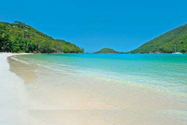 et sur l'une des plus belles plages de l'le