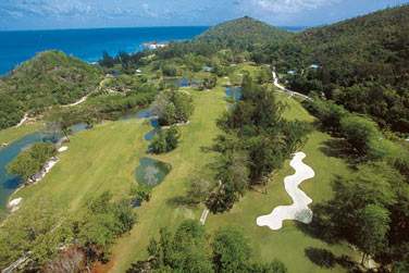 Le parcours de golf 18 trous de renomme internationale