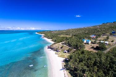 Magnifique vue arienne de Rodrigues