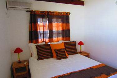 La chambre de la villa