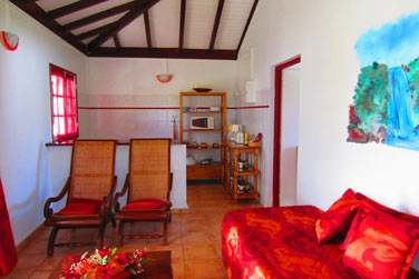 La pice principale de la villa