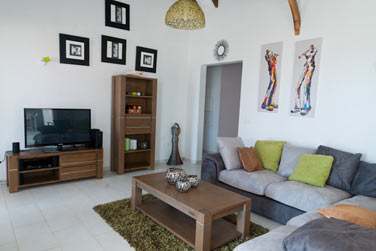 ... avec sa dcoration moderne