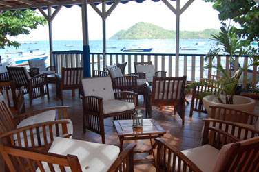 Le coin Restaurant en bord de mer