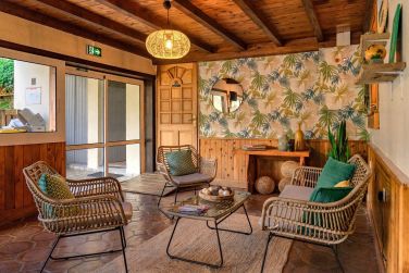 Ambiance cosy et conviviale  la ferme du pommeau