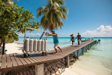 Atoll r�put� pour la plong�e en bouteille