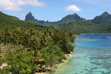 Son lagon et ses trs belles plages...