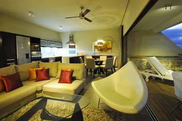 Les Penthouses de 3 chambres offrent espace et confort...