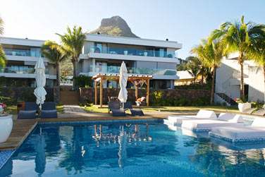 Les appartements offrent une vue imprenable sur l'ocan Indien