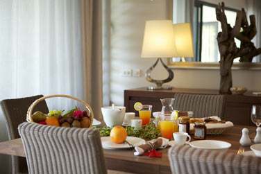 Votre petit djeuner servi dans l'intimit de votre appartement