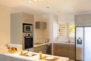 Les cuisines des appartements sont parfaitement amnages et quipes