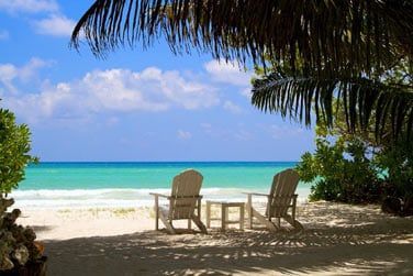 Et la sublime plage est juste l ...