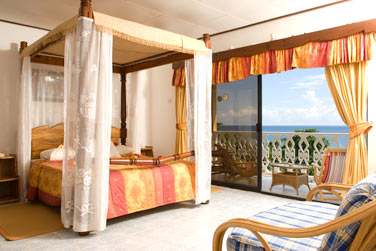 Les chambres suprieures avec une superbe vue sur la mer