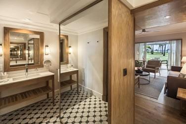 La salle de bain de la Suite Premium