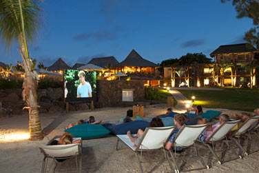 En mode cinema en plein air