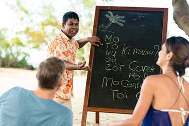 Apprenez le crole  l'ombre des filaos