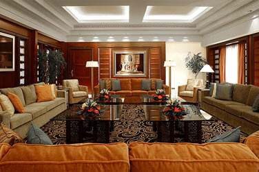 Le grand salon de la Suite Royale