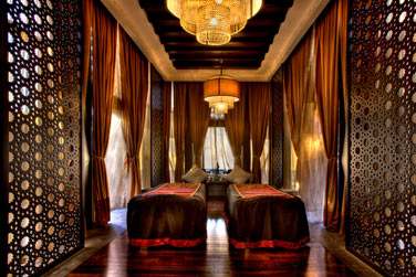 Majestueuse salle de massage... Un splendide dcor pour une pause bien-tre