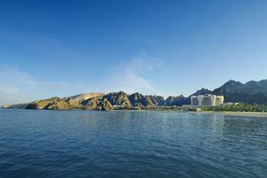 Un palace qui reflte toute la richesse de la culture omanaise sur un site d'exception