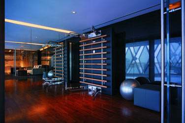 Les plus sportifs se rendront  la salle de sport aux quipements 'dernier cri'