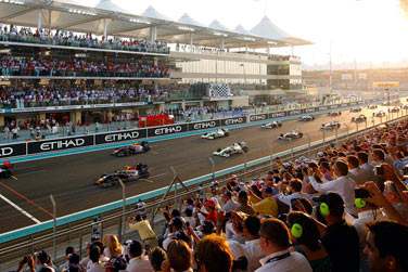 L'htel Yas Island jouit d'une situation exceptionnelle au coeur du circuit de Formule 1 !