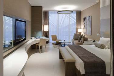 Intrieur d'une chambre Deluxe