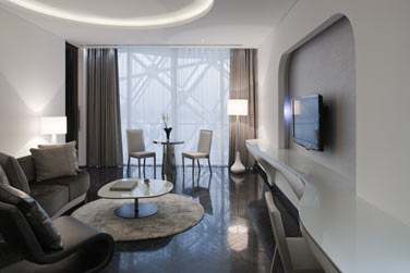 Coin salon de la Suite Deluxe