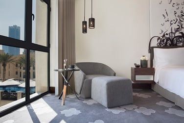 La dcoration est moderne et soigne