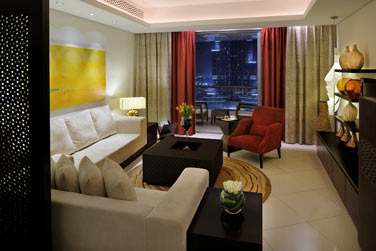 Salon de l'appartement 1 chambre