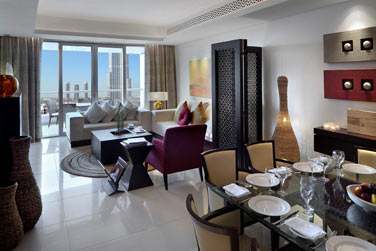 Salon de l'appartement 2 chambres