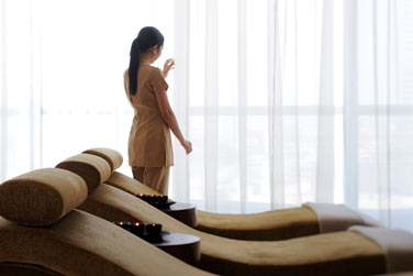 Mme au coeur de Downtown, prenez le temps de vous relaxer et prenez soin de vous au Spa !